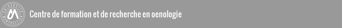 Centre de formation et de recherche en Oenologie Logo